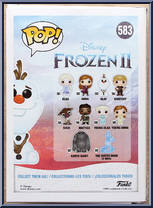 Olaf (Diamond) from Frozen - Frozen II Pop! manufactured by Funko [Back]