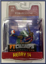 Thierry Henry 14 (Barcelona) from FT Champs - 3" Scale manufactured by FT Champs [Front]