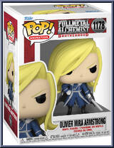 Olivier Mira Armstrong from Fullmetal Alchemist - Brotherhood Pop! manufactured by Funko [Front]