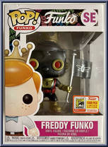 Freddy Funko (Black Robot) from Funko - Pop! Vinyl Figures manufactured by Funko [Front]