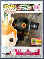 Freddy Funko (Black Robot) from Funko - Pop! Vinyl Figures manufactured by Funko [Front]