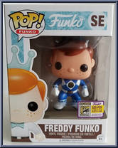 Freddy Funko (Blue Ranger) from Funko - Pop! Vinyl Figures manufactured by Funko [Front]