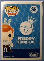Freddy Funko (Funklub) from Funko - Pop! Vinyl Figures manufactured by Funko [Back]