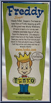 Freddy Funko (Funko Sign) from Funko - Wacky Wobblers manufactured by Funko [Back]