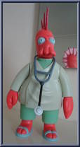 Zoidberg (Mating Season) from Futurama - Exclusives manufactured by Toynami [Loose]