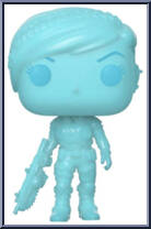 Kait Diaz (Translucent) from Gears of War - Pop! Vinyl Figures manufactured by Funko [Loose]