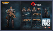 Marcus Fenix Vintage Variant Action Figure