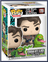 Venkman with Slimer from Ghostbusters - Pop! Vinyl Figures manufactured by Funko [Front]