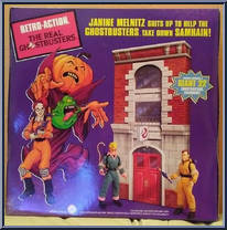Janine Melnitz / Samhain from Ghostbusters - 8" Retro manufactured by Mattel [Back]