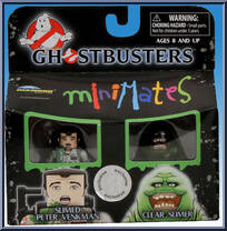 Peter Venkman (Slimed) / Clear Slimer Action Figure