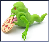 Green Ghost from Ghostbusters - The Real - Series 1 manufactured by Kenner [Loose]