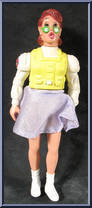 Janine Melnitz (Swinewhine Ghost) from Ghostbusters - The Real - Screaming Heroes manufactured by Kenner [Loose]