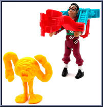 Louis Tully (Vapor Ghost) from Ghostbusters - The Real - Power Pack Heroes manufactured by Kenner [Loose]