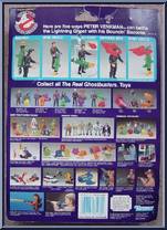 Peter Venkman (Lightning Ghost) from Ghostbusters - The Real - Power Pack Heroes manufactured by Kenner [Back]