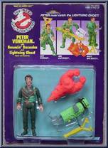 Peter Venkman (Lightning Ghost) from Ghostbusters - The Real - Power Pack Heroes manufactured by Kenner [Front]