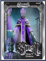 Papa V Perpetua from Ghost (Rock Band) - Ultimates manufactured by Super7 [Front]