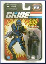 Cobra Commander (Hooded) from G.I. Joe - 25th Anniversary - Wave  1 manufactured by Hasbro [Front]