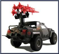 Cobra Stinger (with Cobra Stinger Driver) from G.I. Joe - 25th Anniversary - Vehicle Sets manufactured by Hasbro [Loose]