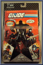 Iron Grenadier / Cobra Viper  from G.I. Joe - 25th Anniversary - Comic 2-Packs - Wave  7 manufactured by Hasbro [Front]