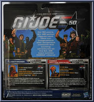 Heated Battle from G.I. Joe - 50th Anniversary - Basic Series manufactured by Hasbro [Back]
