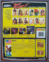 Balrog from G.I. Joe - Classic Collection - Series 12 - Street Fighter II manufactured by Hasbro [Back]