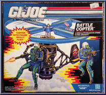Battle Copter (with Ace) from G.I. Joe - Classic Collection - Series 11 - Accessories manufactured by Hasbro [Front]