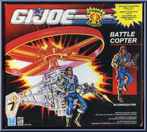 Battle Copter (with Interrogator) from G.I. Joe - Classic Collection - Series 10 - Accessories manufactured by Hasbro [Front]