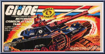 Motorized Crimson Attack Tank (C.A.T.) from G.I. Joe - Classic Collection - Series  4 - Accessories manufactured by Hasbro [Front]