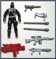Cobra Commander from G.I. Joe - Classic Collection - Series 12 - Battle Corps manufactured by Hasbro [Loose]