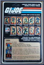 Cobra Soldier from G.I. Joe - Classic Collection - Series  1 manufactured by Hasbro [Back]