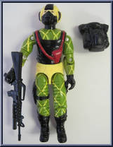 Copperhead from G.I. Joe - Classic Collection - Python Patrol manufactured by Hasbro [Loose]