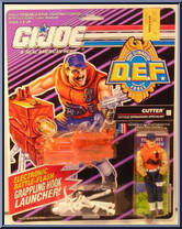 Cutter from G.I. Joe - Classic Collection - Series 11 - D.E.F. manufactured by Hasbro [Front]