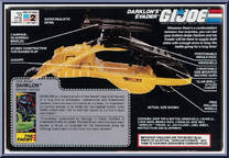 Darklon's Evader (with Darklon) from G.I. Joe - Classic Collection - Series  8 - Accessories manufactured by Hasbro [Back]