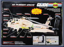 Desert Apache AH-74 from G.I. Joe - Classic Collection - Series 11 - Accessories manufactured by Hasbro [Back]