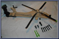 Desert Apache AH-74 from G.I. Joe - Classic Collection - Series 11 - Accessories manufactured by Hasbro [Loose]