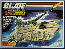 Dominator (Snow Tank) from G.I. Joe - Classic Collection - Battle Force 2000 - Accessories manufactured by Hasbro [Front]