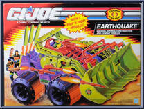 Earthquake from G.I. Joe - Classic Collection - Series 11 - Accessories manufactured by Hasbro [Front]