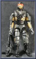 Headhunter Stormtrooper from G.I. Joe - Classic Collection - Series 12 - Battle Corps manufactured by Hasbro [Loose]
