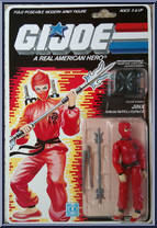 Jinx from G.I. Joe - Classic Collection - Series  6 manufactured by Hasbro [Front]