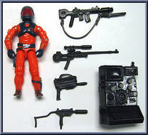 Lampreys from G.I. Joe - Classic Collection - Sonic Fighters manufactured by Hasbro [Loose]
