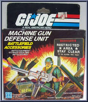 Machine Gun Defense Unit from G.I. Joe - Classic Collection - Series  3 - Accessories manufactured by Hasbro [Front]