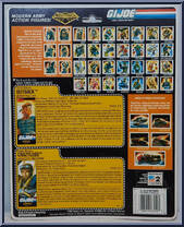 Outback / Crazylegs from G.I. Joe - Classic Collection - Night Force manufactured by Hasbro [Back]