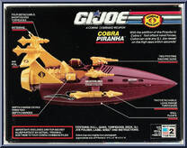 Piranha from G.I. Joe - Classic Collection - Series  9 - Accessories manufactured by Hasbro [Back]