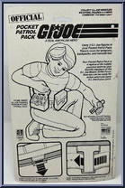 Pocket Patrol Pack from G.I. Joe - Classic Collection - Role Play manufactured by Hasbro [Back]