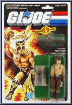 Raptor from G.I. Joe - Classic Collection - Series  6 manufactured by Hasbro [Front]