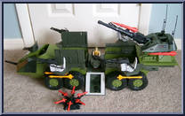Rolling Thunder (with Armadillo) from G.I. Joe - Classic Collection - Series  7 - Accessories manufactured by Hasbro [Loose]