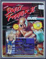 Sagat from G.I. Joe - Classic Collection - Series 12 - Street Fighter II manufactured by Hasbro [Front]