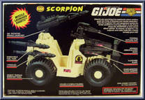 Scorpion from G.I. Joe - Classic Collection - Series 13 - Battle Corps manufactured by Hasbro [Back]