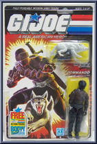 Snake Eyes (with Wolf) from G.I. Joe - Classic Collection - Series  4 manufactured by Hasbro [Front]