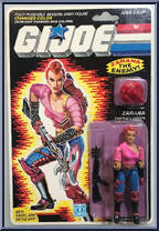 Zarana from G.I. Joe - Classic Collection - Series  5 manufactured by Hasbro [Front]